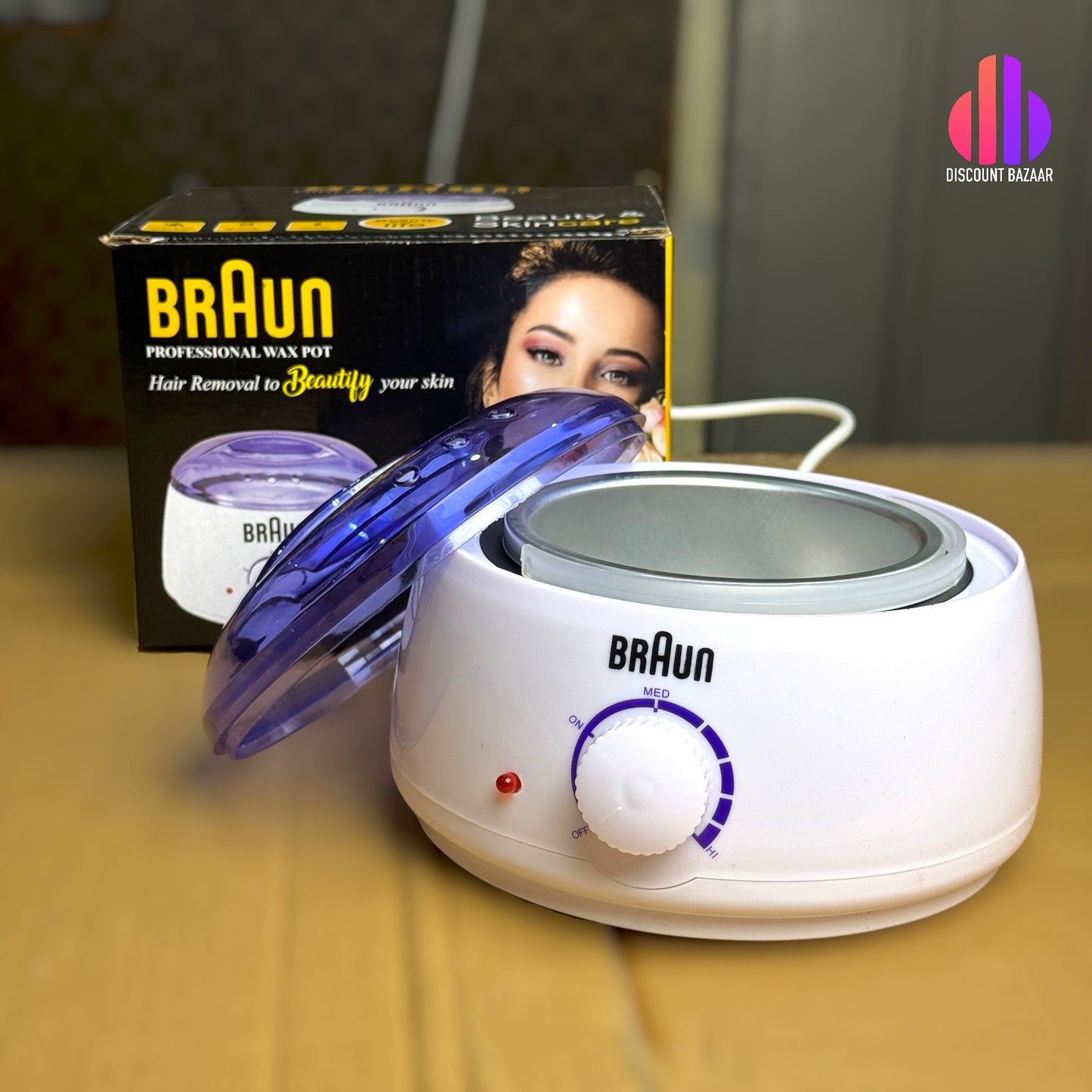 Braun Wax Heater - German Imported Lot 🇩🇪