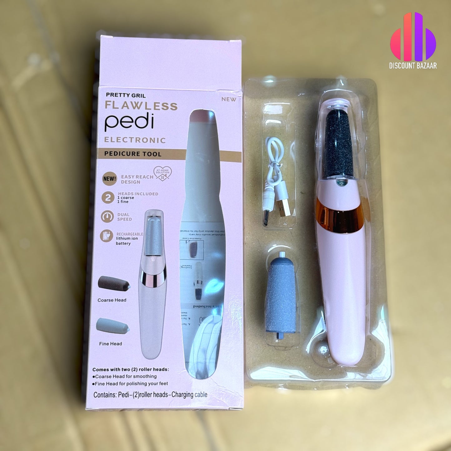 Imported Flawless Pedi Cleaner - Pedicure Tool