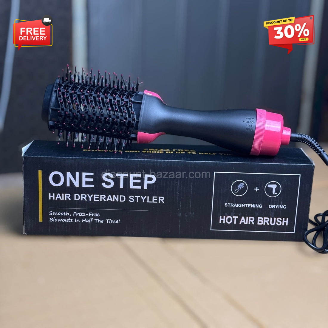 Imported One Step Hair Brush Dryer & Styler